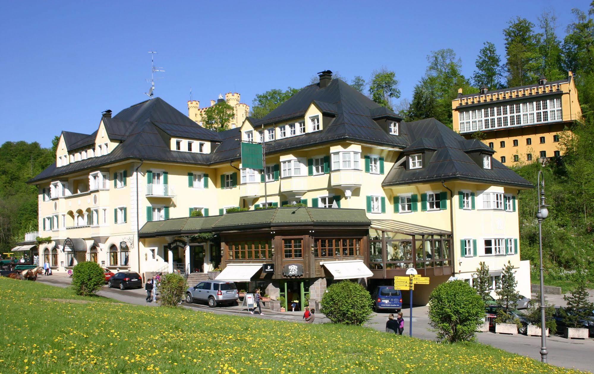 Hotel Mueller Hohenschwangau Exterior foto